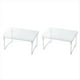 thumbnail image 1 of 2 Estantes de Escritorio Transparentes, Portavasos, Estante Plegable, Estante de Baño, Soporte para Cajas de de Cocina, 1 of 5