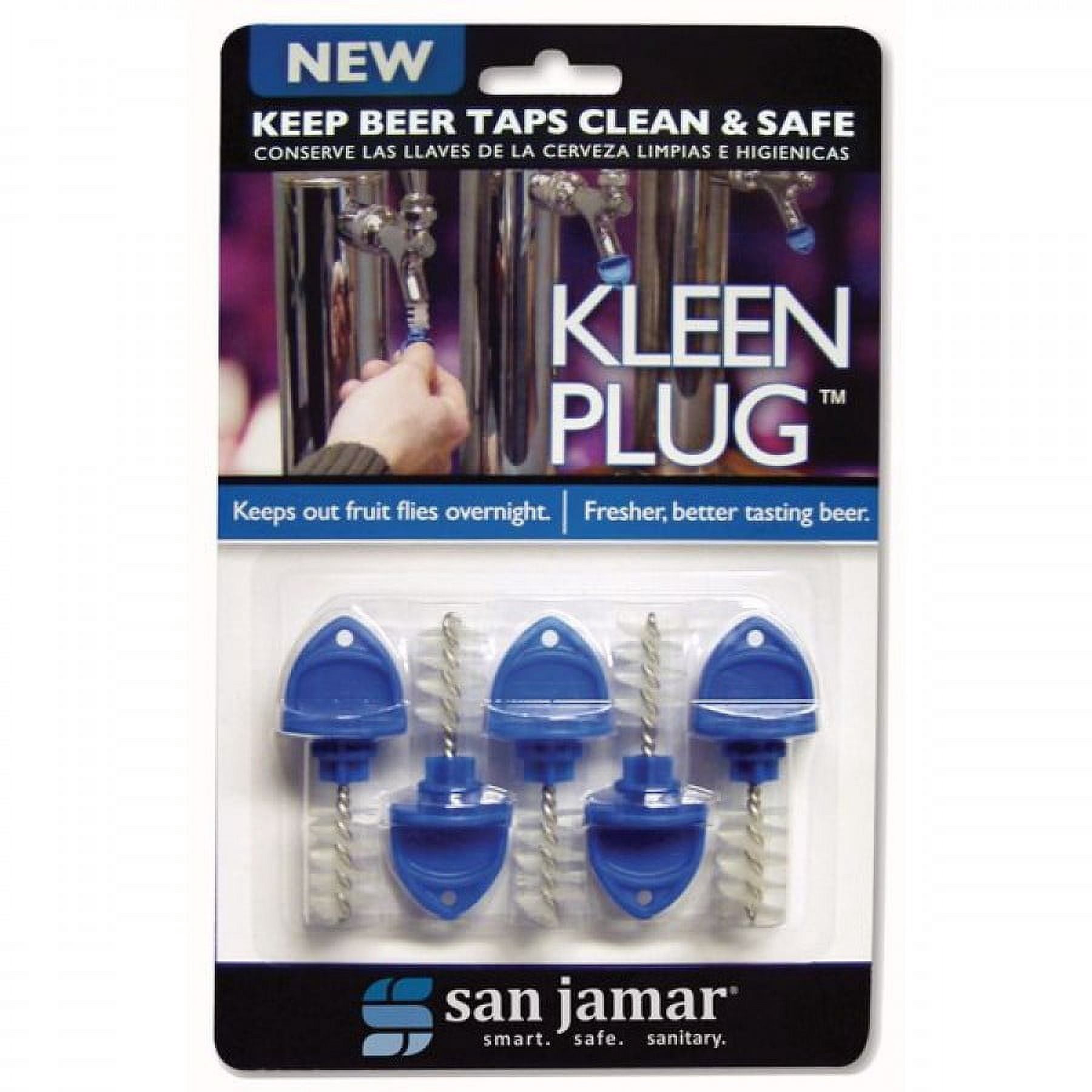 San Jamar KLP250 Kleen Plug Beer Tap Plug - 50 / PK