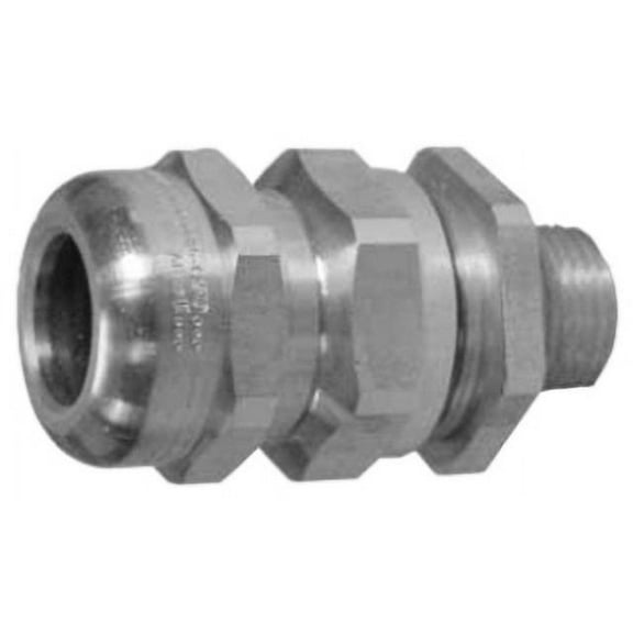 Appleton TMC125NB, Metal Clad Cable Connector, 11/4 Ind Mc Conn Ni/Brass, 1 PC