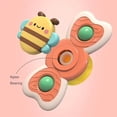 thumbnail image 4 of ABS Cartoon Swivel top Kids toys, Baby bath toys, Swivel Top, Suction Cup Swivel, ABS, Pressure reliever, 1PC, 4 of 4