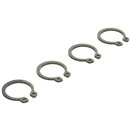 ARRMA C Clip 15mm 4 ARA729000 Elec Car/Truck Replacement Parts