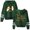 Dark Green, variant on Ivan Cornejo Donde Estas Merch Pullover Hoodies Pocketless Parallel Bars Sleeve Streetwear