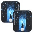 thumbnail image 7 of Yayeee LED Night Lights with Motion Detectors Auto Dusk to Dawn Light Sensors, 2 Pack, Blue Butterfly, 7 of 7