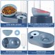 thumbnail image 4 of POPETPOP - Juego de bebedero y comedero automático para mascotas, dispensador de agua y comedero para gatos y perros pequeños, 4 of 6
