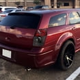 thumbnail image 2 of Spec-D Tuning Black Housing Red / Clear Lens Tail Lights Compatible with 2005-2008 Dodge Magnum, Left + Right Pair Assembly, 2 of 7
