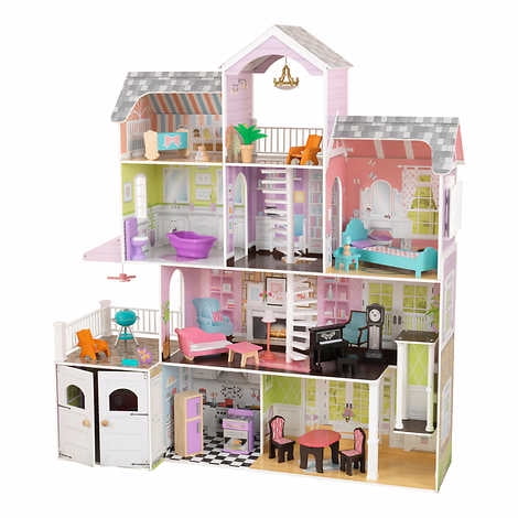 kidkraft sparkle mansion dollhouse costco