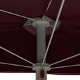 thumbnail image 7 of vidaXL Garden Parasol Bordeaux Red Polyester, Steel Medium Collapsible, 7 of 7