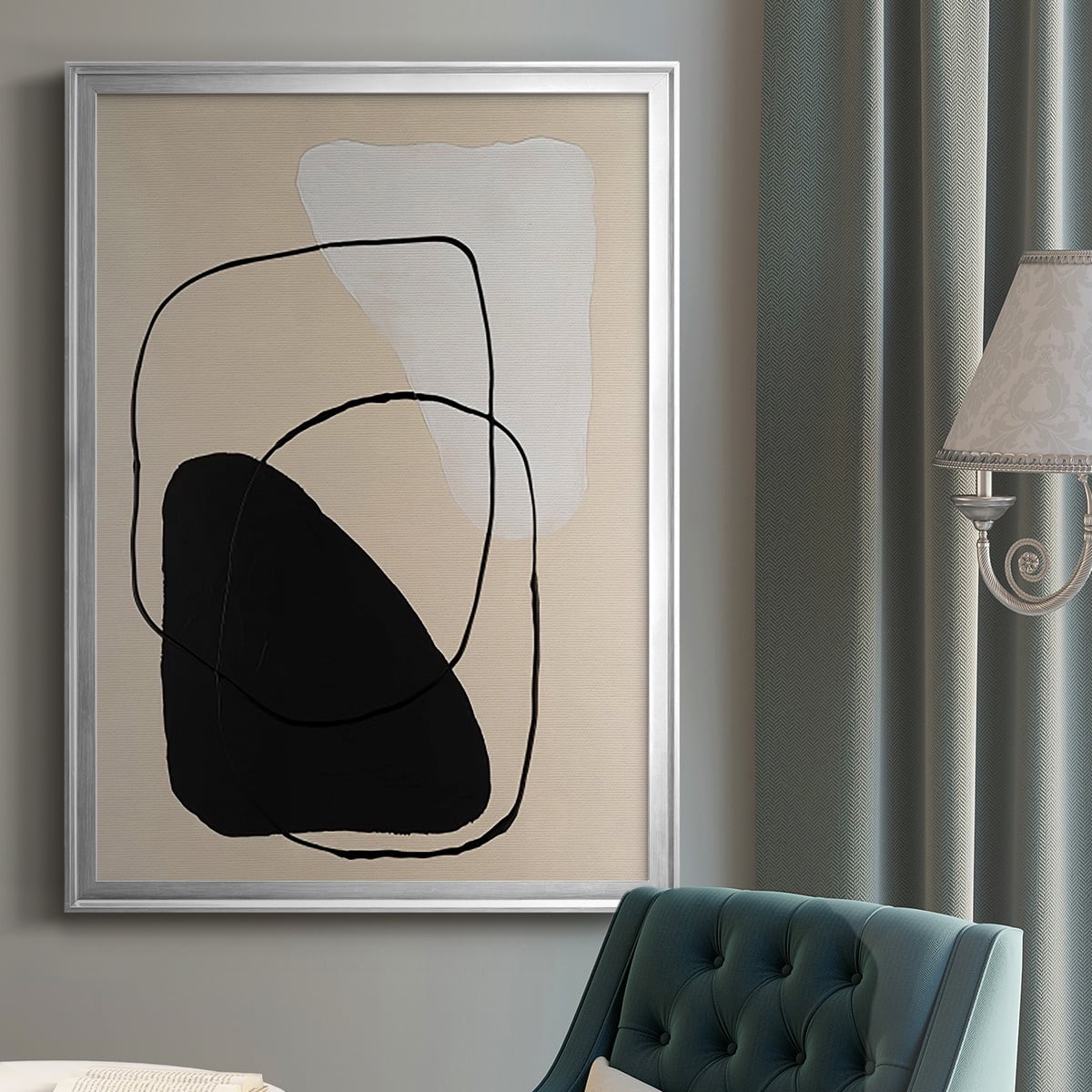 Avant Mod II Premium Framed Print, in Gold, Black, or Silver - Ready to Hang