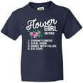 thumbnail image 3 of Inktastic Flower Girl Wedding Duties Youth T-Shirt, 3 of 5