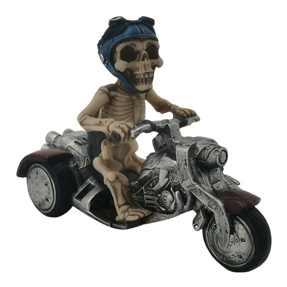 FC Design 6"W Skull on Bike Figurine Statue Sculpture Ornament Decoration Home/Room Decor and Unique Gift Ideas for Housewarming, Holidays and Birthdays