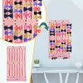 thumbnail image 1 of Large Capacity Hair Bow Organizer Wall Hanger | 16 Ribbon Rack for 150 Clips & 20 Headbands | Nursery Decor, Detachable Storage, Natural Material | Girls Accessories Display | 26x13.7 in, 1 of 5