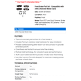 thumbnail image 2 of Front Brake Pad Set - Compatible with 2005 Chevy Monte Carlo, 2 of 2