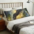 thumbnail image 6 of Naloa Sunshine Jungle Dinosaur Super Soft 20x60 Body Pillow Case,Long Side Hidden Zipper（PILLOWS ARE NOT INCLUDED）, 6 of 6