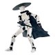 thumbnail image 2 of T13 Action Figure Robot,Stikbot Toy with Weapon Accessories, Titan 13 Action Figure, No Collector Should Miss It (White), 2 of 3