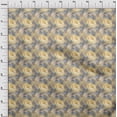 thumbnail image 4 of oneOone Silk Tabby Light Brown Fabric Floral Craft Projects Decor Fabric Printed By The Yard 42 Inch Wide-4A, 4 of 4