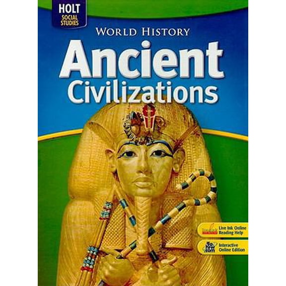 Pre-Owned World History: Ancient Civilizations: Student Edition 2008 (Hardcover) 0030936659 9780030936654