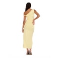 thumbnail image 5 of Forever 21 Women’s Maxi Dress with Side Ruching Detail and High Neckline, Sleek Fitted Silhouette with Side Slit for Evening and Special Occasions, XS-XL, 5 of 7