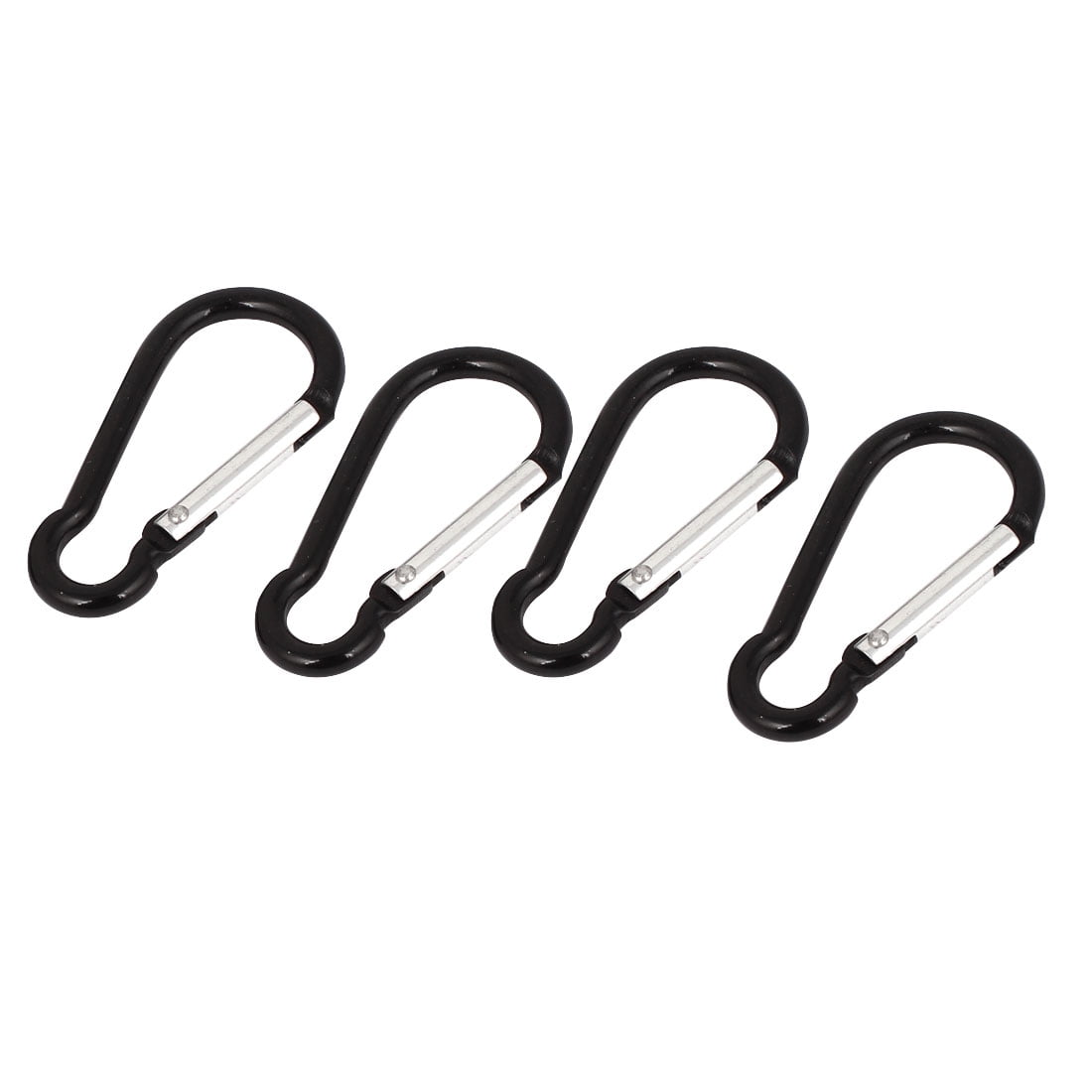 Hook It Clips Rubber Coated Stainless Steel Carabiner 