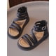 thumbnail image 1 of Zapatos casuales para niñas, sandalias romanas de caña alta, zapatos de playa, zapatos de verano para niños con suela blanda antideslizante, 1 of 6