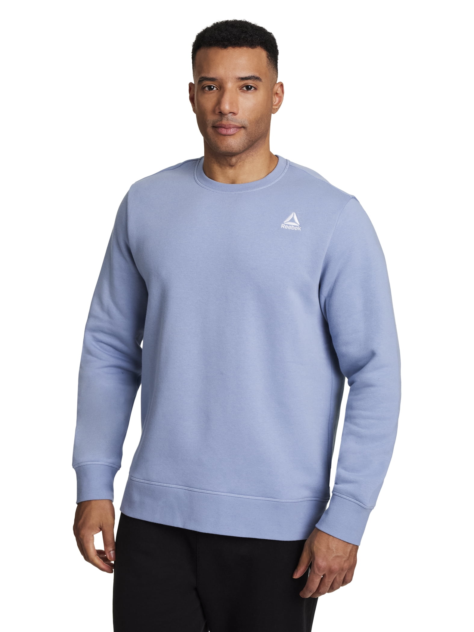 Reebok Men's and Big Men's Game Day Fleece Crewneck Sweatshirt, Sizes XS-5XL