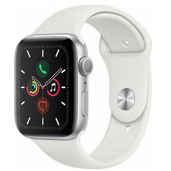 Pre-Owned Apple Watch Series 5 40mm GPS - Silver Aluminum Case - White Sport Band (2019) - Fair