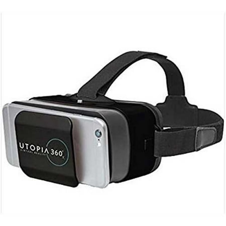 Refurbished Emerge Utopia 360 Virtual Reality 3D Headset, low profile, light,