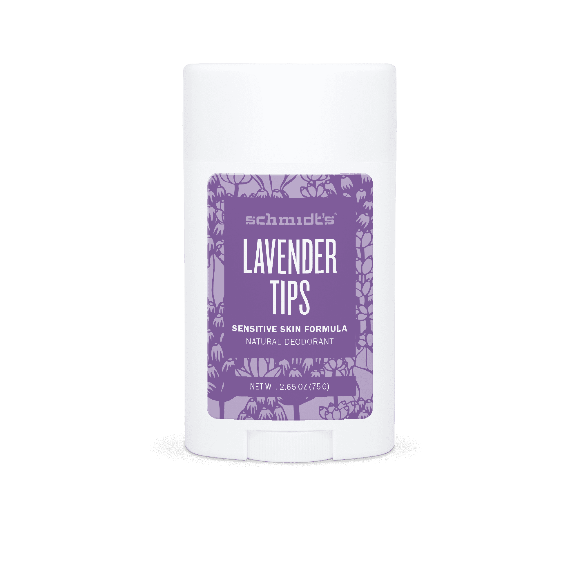 Schmidt's Natural Sensitive Deodorant Stick Lavender Tips 2.65 OZ