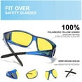 thumbnail image 3 of LVIOE Wrap Around Night-Vision Glasses, Fit Over Prescription Glasses with HD Polarized Yellow Lens Night-Driving Glasses, 3 of 5