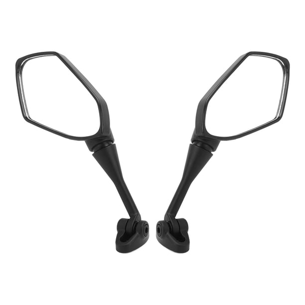 Espejo trasero para motocicleta, 1 par, espejo retrovisor para motocicleta, manillar, espejo lateral trasero, parte superior de la línea Jadeshay A