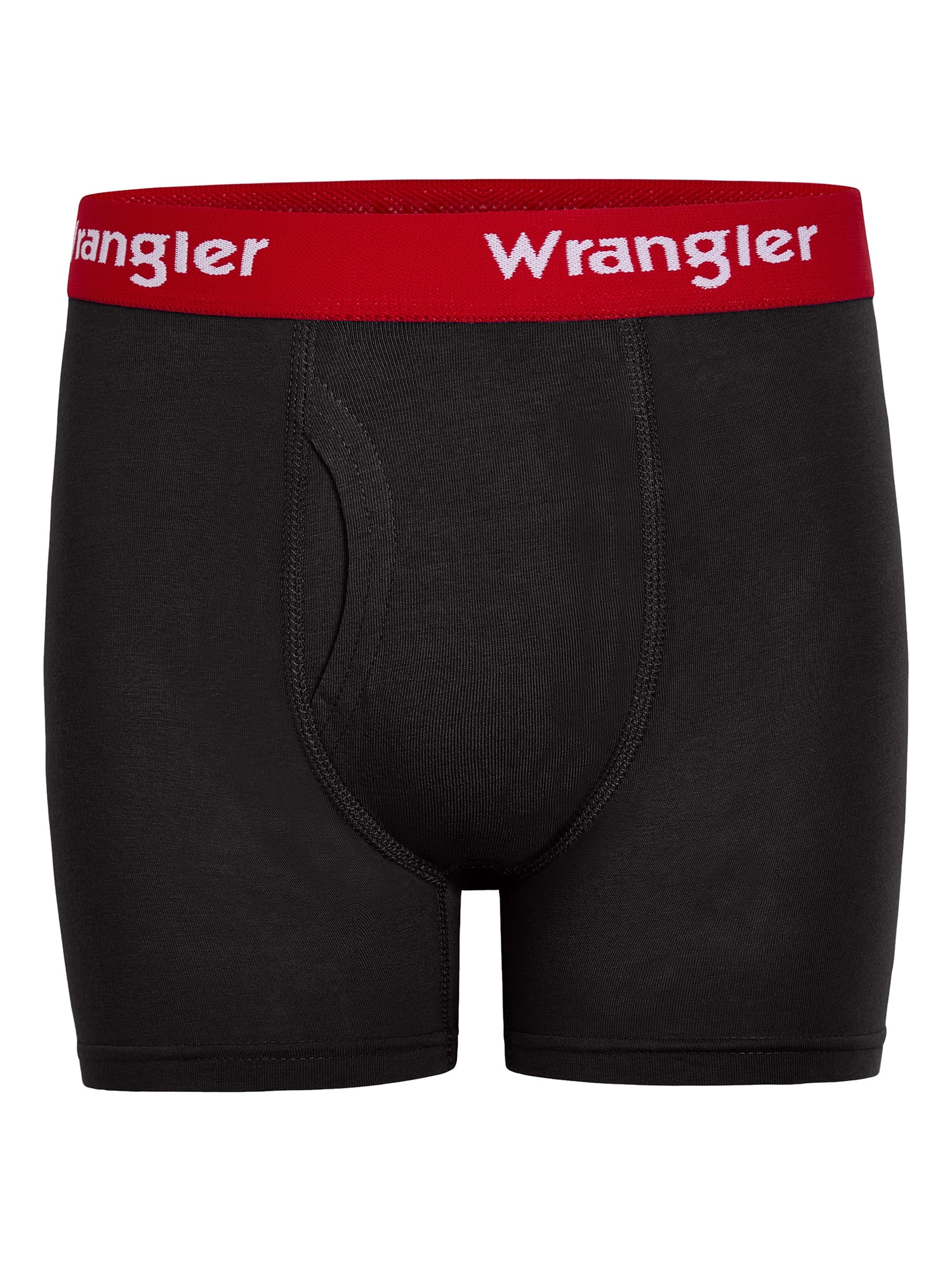 Wrangler Boys' Cotton Boxer Briefs, Soft Boys Underwear w/ 4-Way Stretch, Small, 5-Pack