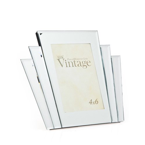 Philip Whitney Vintage Art Deco Mirror Picture Frame 