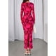 thumbnail image 4 of Vestido PRETTYGARDEN 2025 de manga larga ajustado con fruncido XXL, 4 of 8