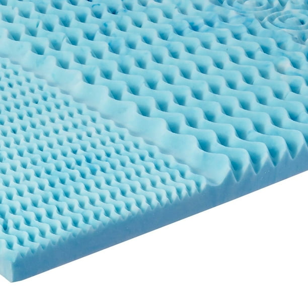 Cooling Gel 1.5 in. 5 Zone Memory Foam Mattress Topper by Arctic Sleep