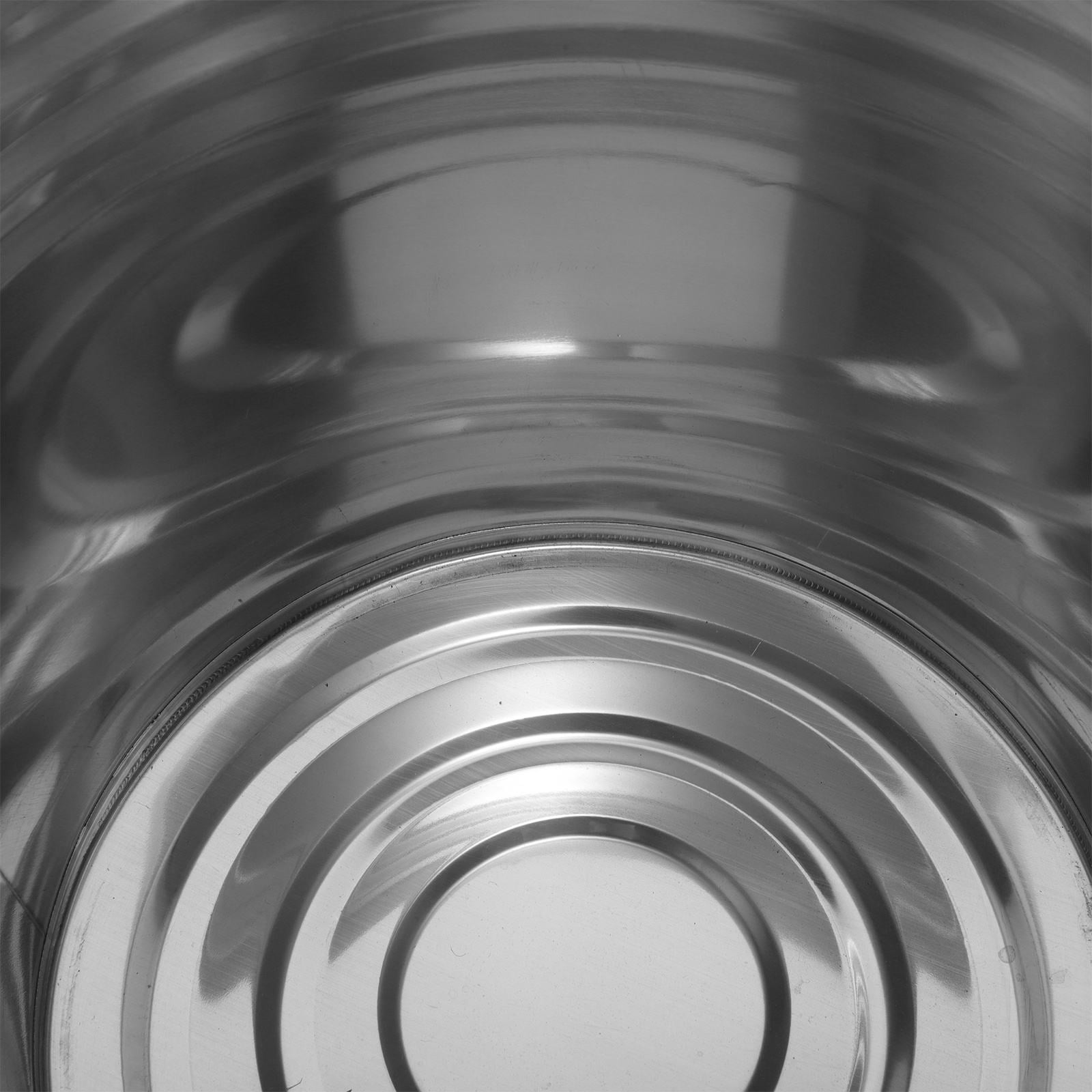 HOMEMAXS Stainless Steel Ice Bucket for Storage Use Silver Color Very Convenient for Beer Drinks Cooling 1