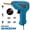 Cyan, variant on YAHHU 70W Hot Stapler Plastic Welding Machine Car Bumper Repair Kit Portable Auto Body Repair Tools with Staples Black Color EU Plug Version 7.09 inches / 18 cm Dimensions