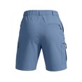 thumbnail image 5 of Mens Golf Shorts Relaxed Fit Stretch Business Casual Short Button Elastic Waist Bermuda Workout Short, M, 5 of 8