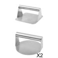 thumbnail image 1 of 3x Manual Burger Press Meat Smasher and home perfecl Prensa de hamburguesas, 1 of 8