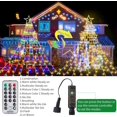 thumbnail image 3 of shiyou-Christmas Decorations Outdoor Star String Lights, 344 LED 11 Lighting Modes Star Christmas Tree Lights Timer & Memory with Re-Mote for Xmas Party Holiday Decor (Warm White to Multicolor), 3 of 4