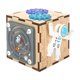 thumbnail image 1 of Caja de clasificación de formas Montessori, juguetes multifuncionales para el desarrollo de juegos , caja de actividades para bebés para regalo Astronauta, 1 of 9