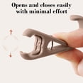 thumbnail image 6 of YFGEFTR Laundry Hooks with Clips, Heavy Duty Clothes Pins & Single Clip Hangers, Outdoor Closet Organizer for Socks/Towels/Bathroom/Kitchen(10 pcs), 6 of 6