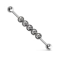 thumbnail image 4 of One Side Fixed Ball Circular Ring Captive Bead Ring 18G-14G - 5 Length Available, 4 of 8