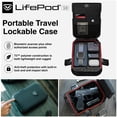 thumbnail image 2 of Funda de viaje VAULTEK LifePod Secure a prueba de agua con sistema de bloqueo, 2 of 9