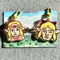 thumbnail image 3 of Zelda & Link Heart Magnet Keychain Set: Funny Acrylic Gamer Gift (1 keychain), 3 of 7