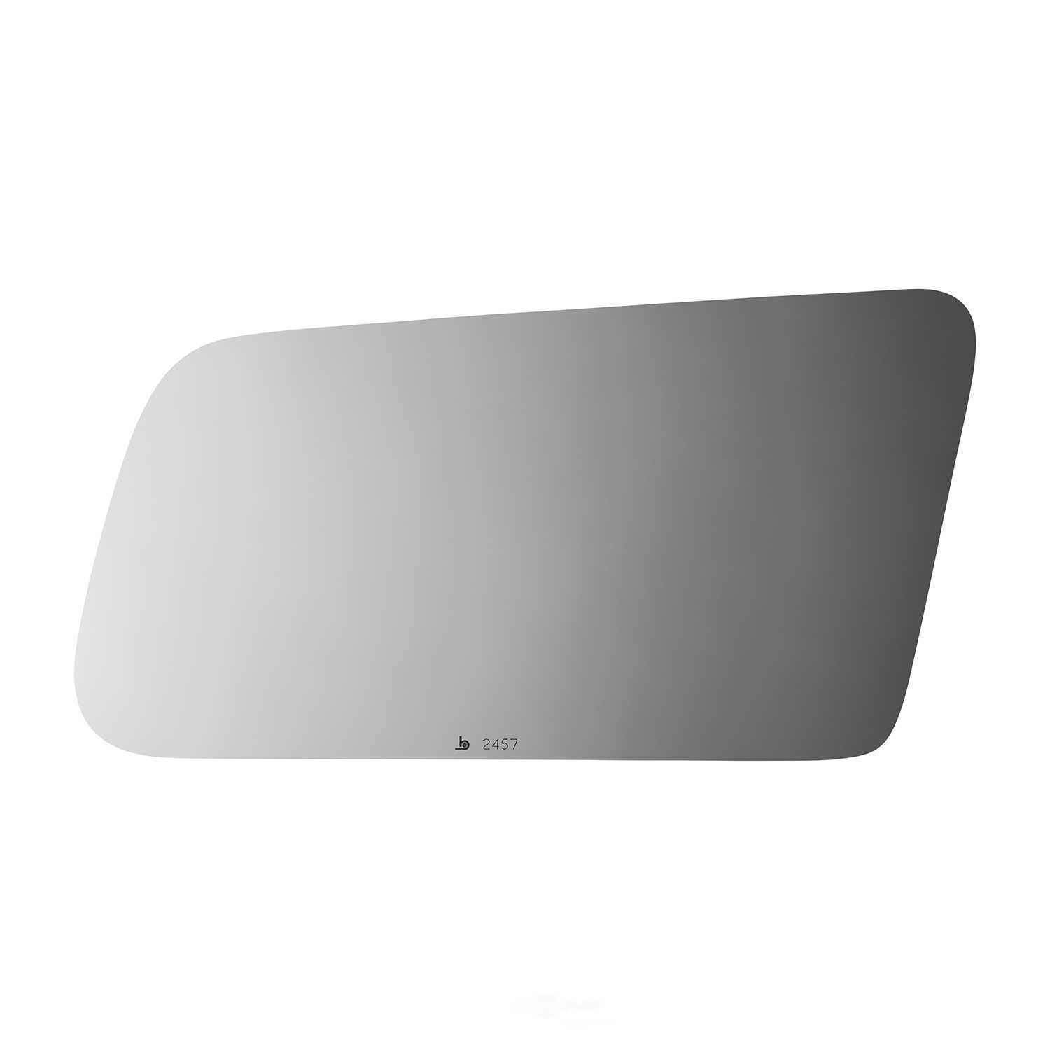 Burco Side View Mirror Replacement Glass - Clear Glass - 2457