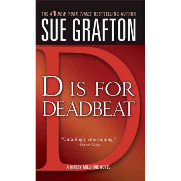 D Is for Deadbeat, Sue Grafton Paperback