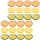 thumbnail image 5 of WORGEOUS 24 piezas Propiedades artificiales falsas de limón Mesa de comedor Modelo de fruta decorativa Foto de fotos, 5 of 9