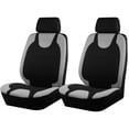 thumbnail image 4 of TIANLAIMEI Full Set Car Seat Covers with Steering Wheel Cover and Seat Belt Shoulder Protector Set, Automotive Seat Cushion Car Accessories Fits Most Cars, 4 of 15