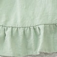 thumbnail image 5 of HOMADLES Girls Long Sleeve Dress A-Line Casual Solid Layering Swing Skirt for Girls Comfortable Soft Dress Green 4 T, 5 of 9