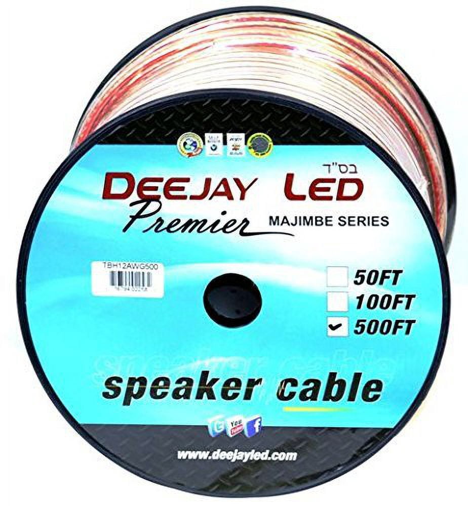 Deejay LED TBH12AWG500 12ga 500ft Speaker Wire Spool