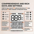 thumbnail image 3 of Magene Smart Bike Computer C206/PRO Wireless GPS Bicycle Speedometer Waterproof Road Mtb Cycling Odometer, 3 of 5